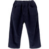 Baby Corduroy Corduroy Trousers, Blue - Pants - 1 - thumbnail