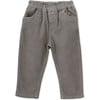 Baby Corduroy Corduroy Trousers, Grey - Pants - 1 - thumbnail