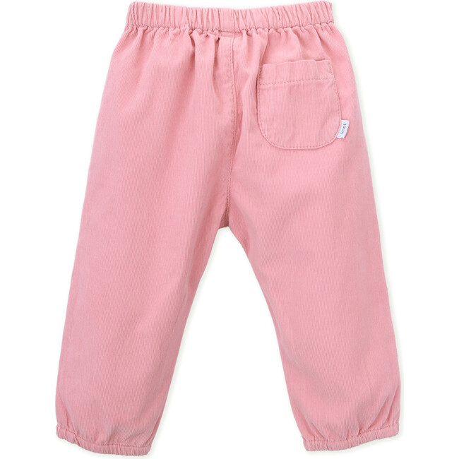 Baby Girl Corduroy Corduroy Trousers, Pink - Pants - 3