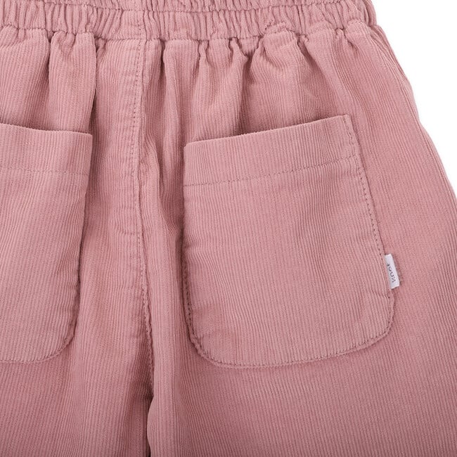 Sadie Corduroy Zipper Shorts, Pink - Shorts - 4