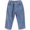 Dylan Corduroy Trousers, Blue - Pants - 1 - thumbnail