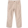 Jake Twill Zipper Trousers, Beige - Pants - 1 - thumbnail