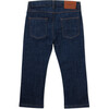 Calliope Denim Zipper Trousers, Blue - Pants - 3