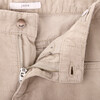 Jake Twill Zipper Trousers, Beige - Pants - 2