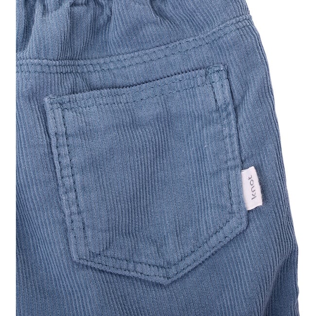 Dylan Corduroy Trousers, Blue - Pants - 3