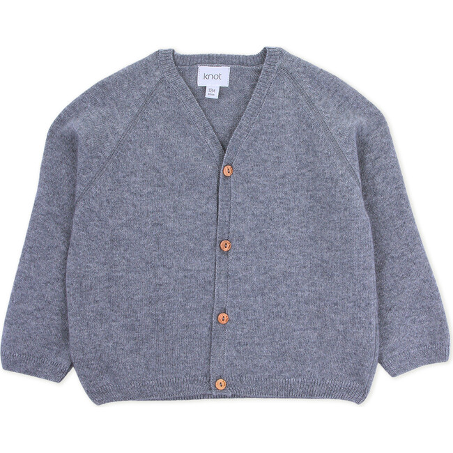 Mani Long Sleeve Cardigan, Grey