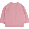 Baby Girl Long Sleeve Cardigan, Pink - Cardigans - 3