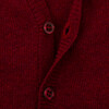 Ralphie Long Sleeve Cardigan, Burgundy - Cardigans - 2