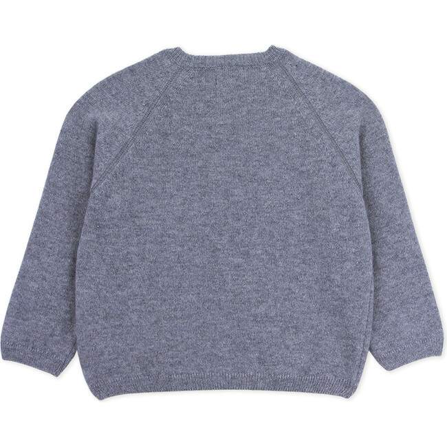 Mani Long Sleeve Cardigan, Grey - Cardigans - 3