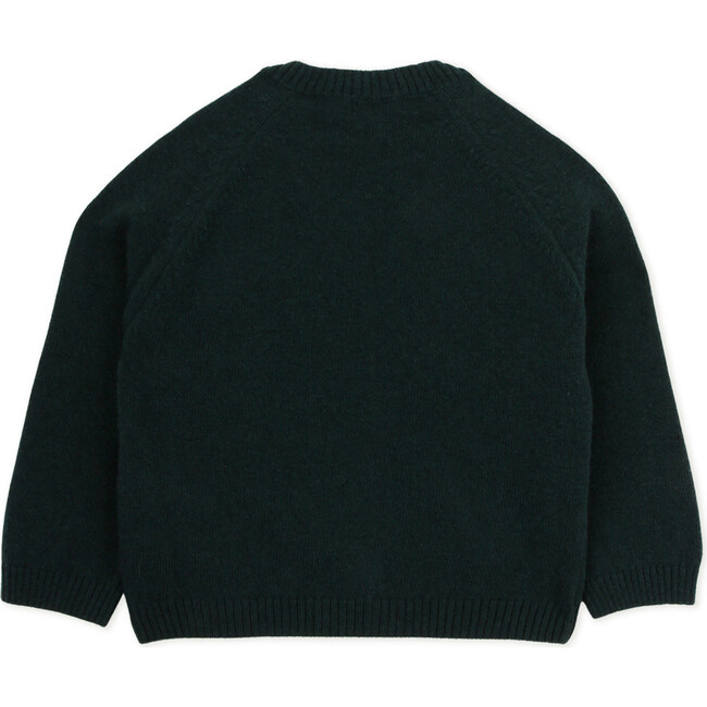 Napoleon Long Sleeve Cardigan, Green - Cardigans - 3