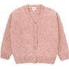 Rory Knit Long Sleeve Jacket, Pink - Cardigans - 1 - thumbnail