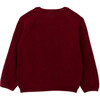 Margarot Long Sleeve Cardigan, Burgundy - Cardigans - 3