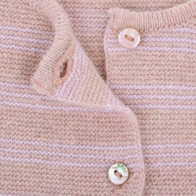 Shylo Long Sleeve Cardigan, Pink - Cardigans - 2