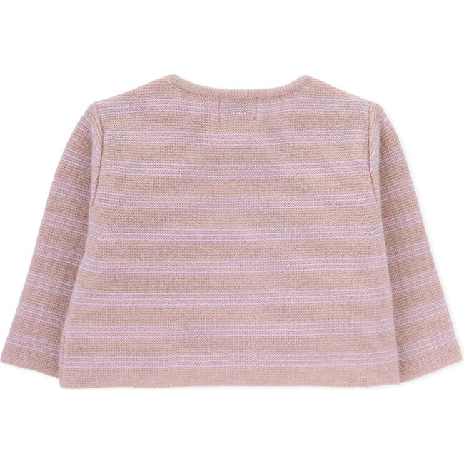 Shylo Long Sleeve Cardigan, Pink - Cardigans - 3