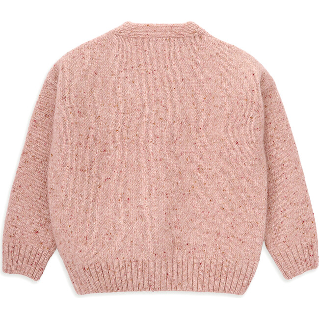 Rory Knit Long Sleeve Jacket, Pink - Cardigans - 3