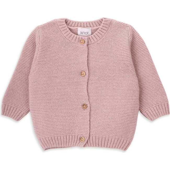 Samantha Knit Long Sleeve Jacket, Pink