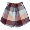 Hayden Tweed Shorts, Burgundy - Shorts - 1 - thumbnail