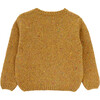 Baby Knit Wool Sweater, Yellow - Sweaters - 3