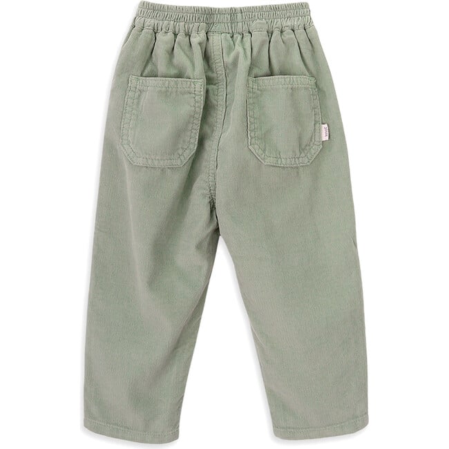 Cairo Corduroy Trousers, Green - Pants - 2