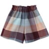 Hayden Tweed Shorts, Burgundy - Shorts - 3