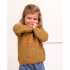Baby Knit Wool Sweater, Yellow - Sweaters - 4