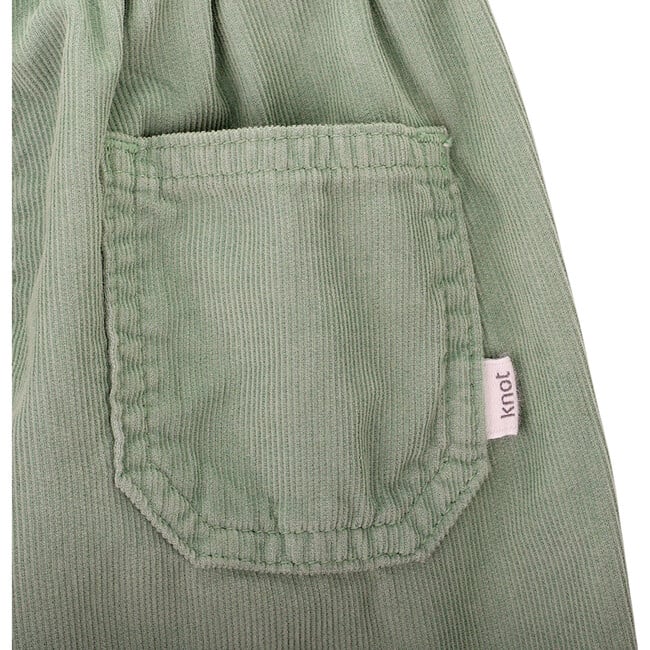 Cairo Corduroy Trousers, Green - Pants - 3