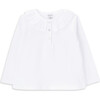 Baby Twig Long Sleeve Polo Long Sleeve Shirt, White - Polo Shirts - 1 - thumbnail