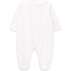 Zoe Long Sleeve Babygrow, White - Rompers - 3