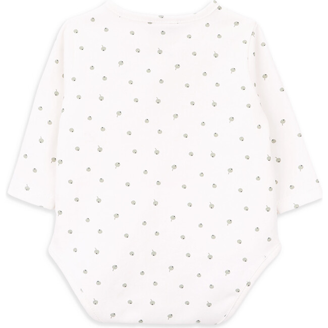 Bolota Long Sleeve Body, White - Rompers - 3