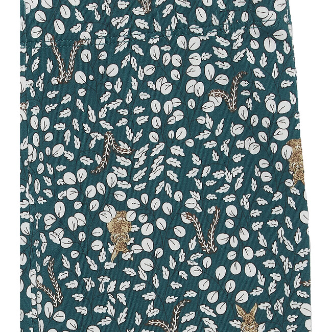 Woodland Bunny Leggings, Forest - Leggings - 3