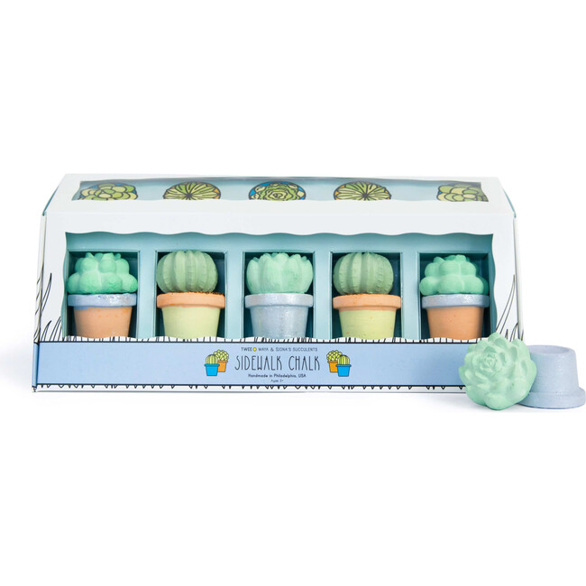 Maya & Siona's Succulents Handmade  Chalk - Bubbles/Chalk - 1