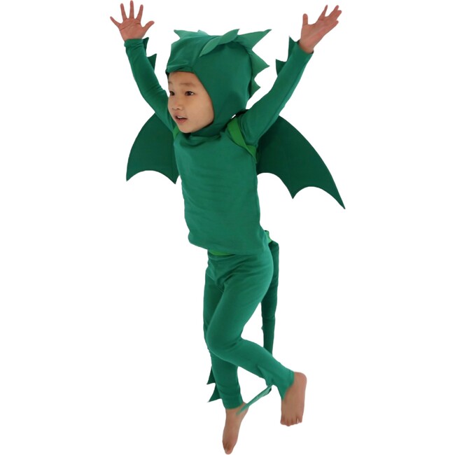 Dragon Pajama Costume, Green