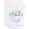 Plantable Dreaming of a White Christmas Card - Paper Goods - 1 - thumbnail