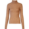 Women's Kayden Knit Top, Toffee Heather - Sweaters - 1 - thumbnail