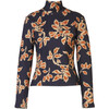 Women's Maura Top, Dark Navy Multi - Blouses - 1 - thumbnail