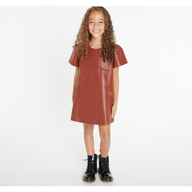 Mini Antonella Dress, Brandy