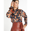 Women's Romina Top, Dark Navy Multi - Blouses - 2