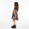 Mini Long Sleeve Marisol Dress, Dark Navy Multi - Dresses - 3