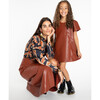 Mini Antonella Dress, Brandy - Dresses - 4