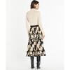 Women's Ripley Knit Skirt, Pebble/Black - Skirts - 3
