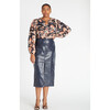 Women's Miranda Dress, Peach Multi - Blouses - 4