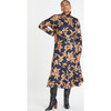 Women's Thea Dress, Dark Navy Multi - Dresses - 4