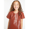 Mini Antonella Dress, Brandy - Dresses - 5