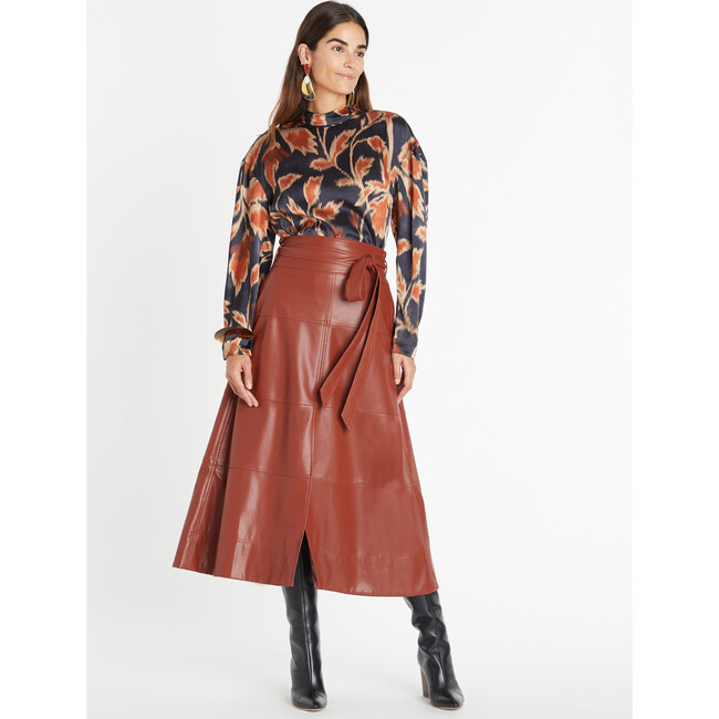 Women's Romina Top, Dark Navy Multi - Blouses - 4