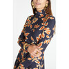 Women's Thea Dress, Dark Navy Multi - Dresses - 5