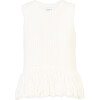 Women's Amance Knit Top, Cream - Tank Tops - 1 - thumbnail
