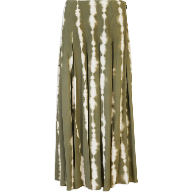 Women's Allura Skirt, Olive/Cream Multi
