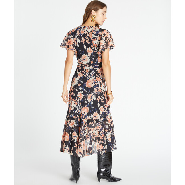 Women's Brianna Dress, Peach Multi - Dresses - 4