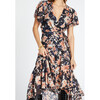 Women's Brianna Dress, Peach Multi - Dresses - 5