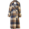 Women's Randi Coat, Toffee Multi - Coats - 1 - thumbnail